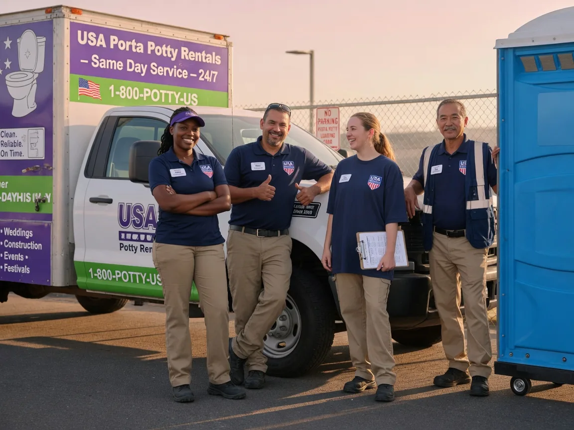 Porta Potty Rental company in Richardsville, VA